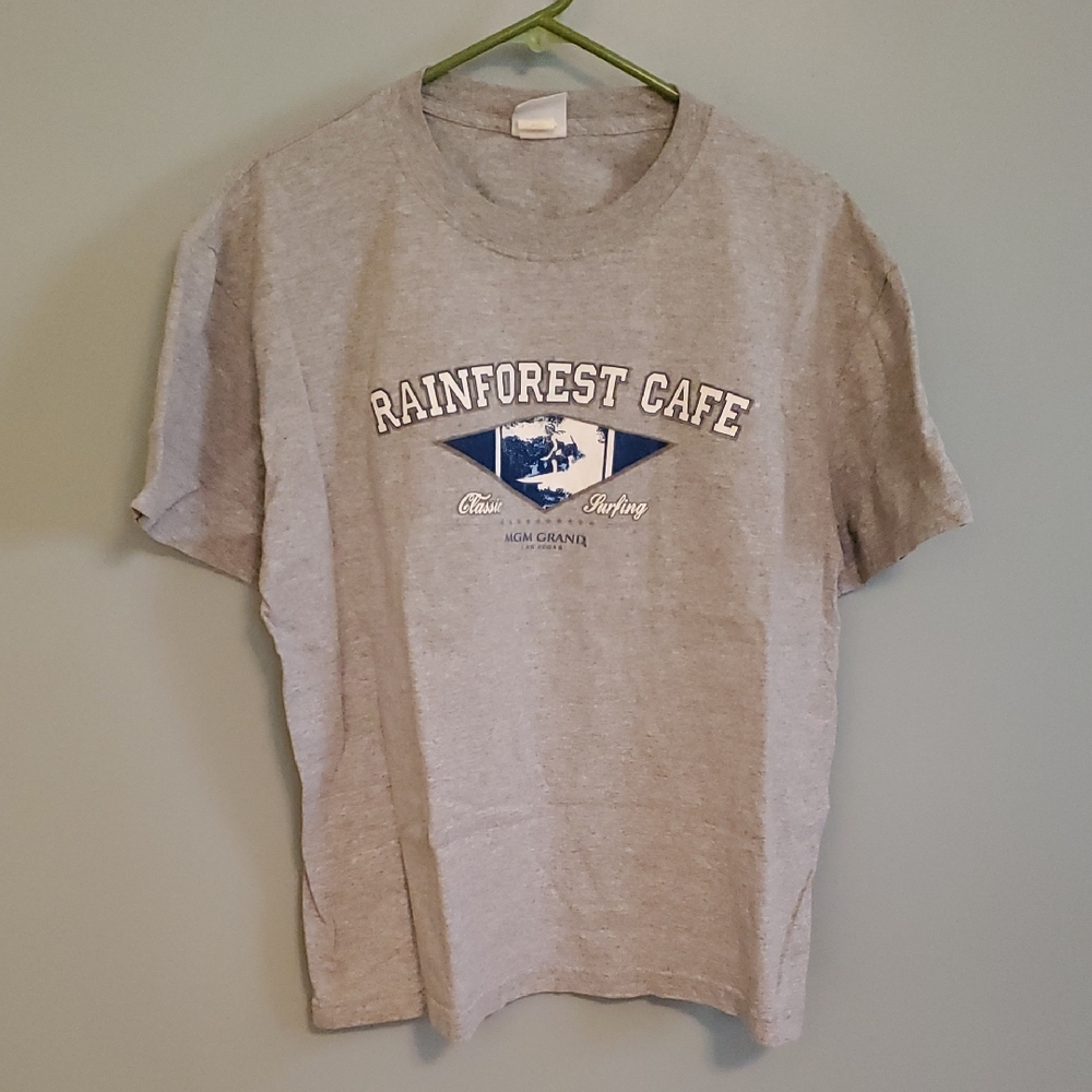 Rainforest Cafe MGM Grand Las Vegas Classic Surfing T-shirt